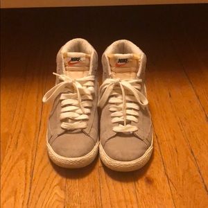 Vintage Nike Blazer Suede Sneakers